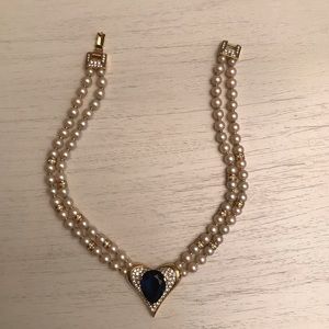 Saks Pearl Necklace